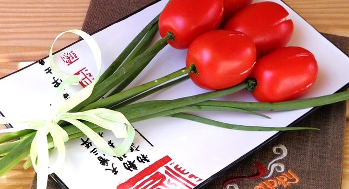 Салат Тюльпаны