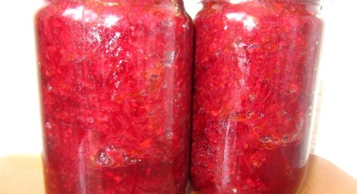 Салат из свеклы Аленка