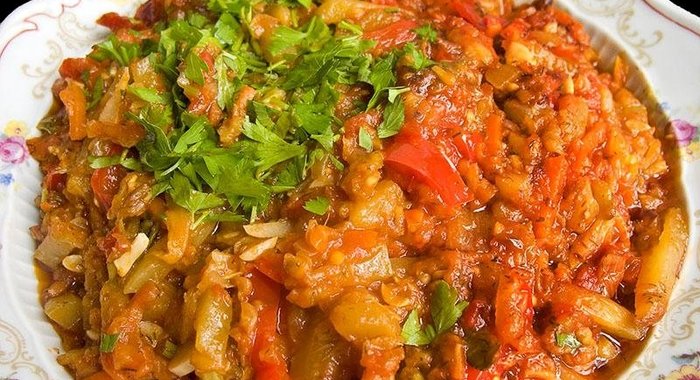 Рагу овощное с болгарским перцем