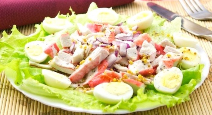 Крабовый салат