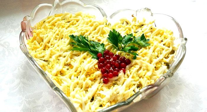 Салат Калинка