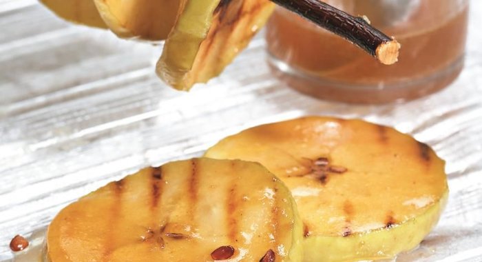 Яблочные стейки