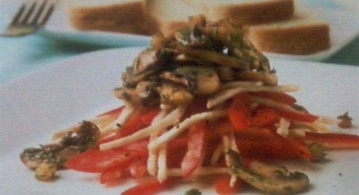 Грибной салат по‑еревански