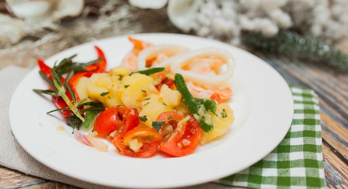 Теплый салат за 20 минут: пошаговый рецепт