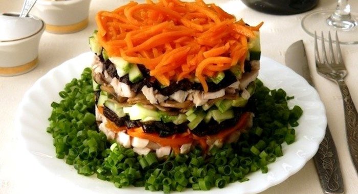 Салат «Обжорка»