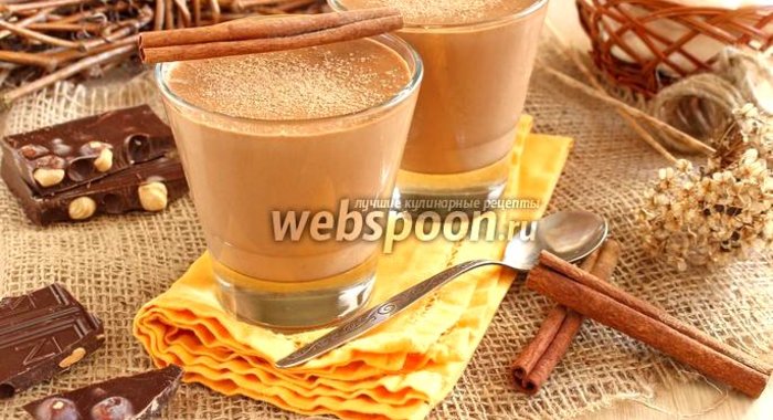 Сливочно-шоколадный мусс