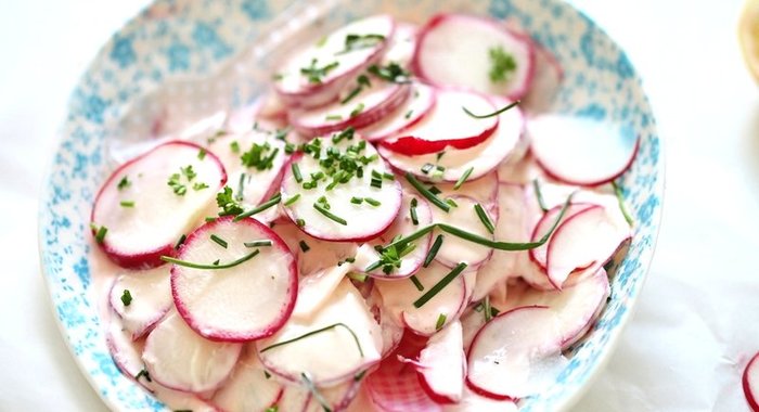 Салат из редиски