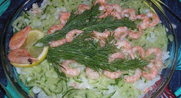 Салат Морской букет