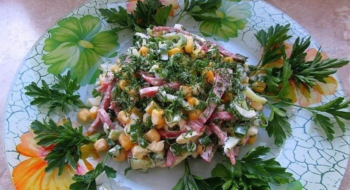 Салат Соломка