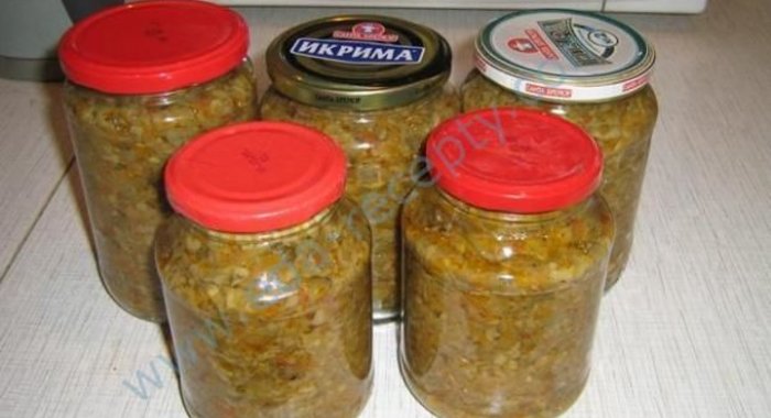 Салат из Капусты с перцем на зиму