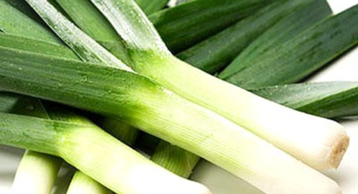 Суп-пюре из лука-порея