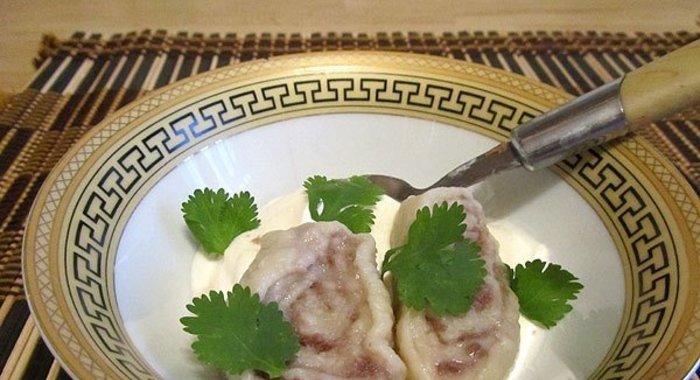 Бульон из баранины с галушками