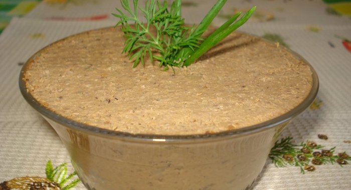 Паштет из куриных сердечек