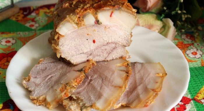 Ароматная свинина для бутербродов