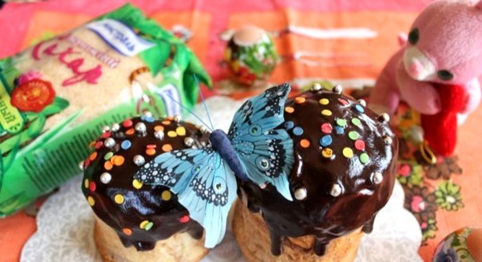 Пасхальные куличи нежные