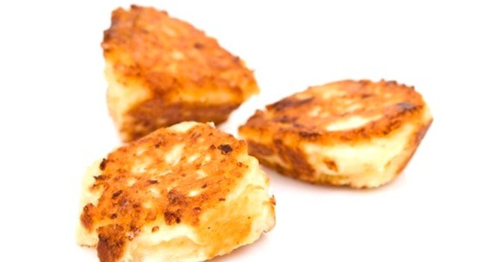 Сырники из творога с картофелем