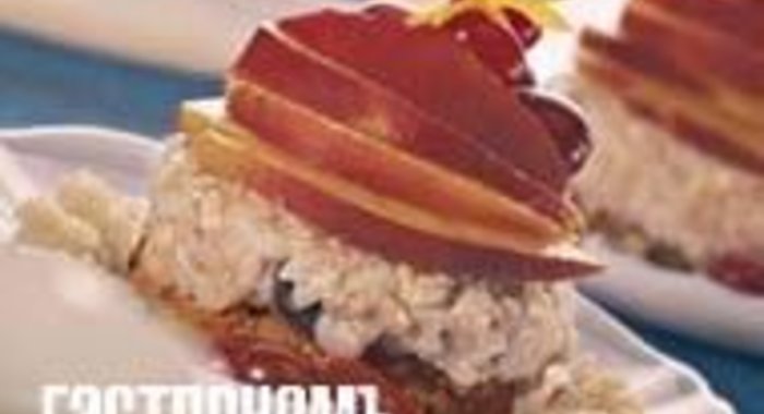 Рисовые пирожные с абрикосами