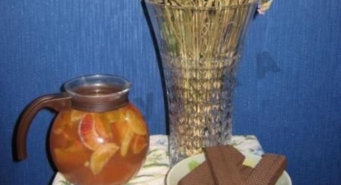 Апельсиновый компот из апельсинов