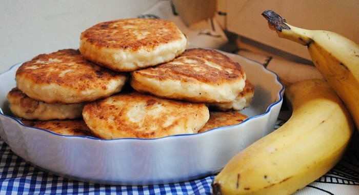 Сырники с бананом
