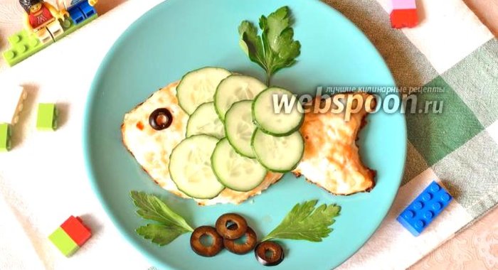 Котлеты рыбные для детей «Золотая рыбка»