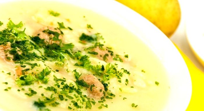 Суп-пюре из опят