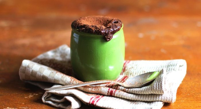 Шоколадное суфле с какао