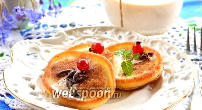 Оладьи на ряженке