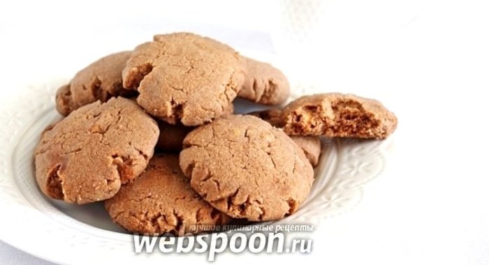 Рассыпчатое шоколадное печенье на оливковом масле