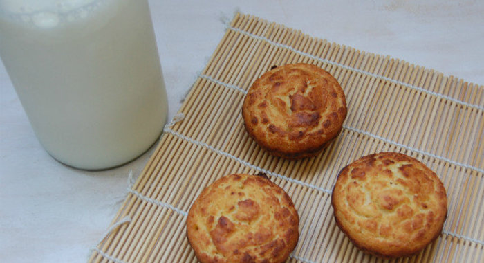 Диетический творожный кекс