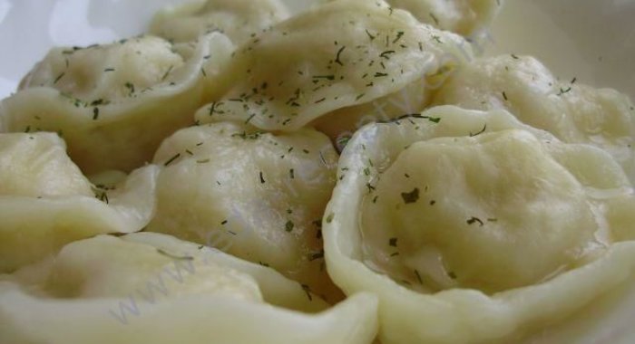 Постные пельмени соевые вегетарианские