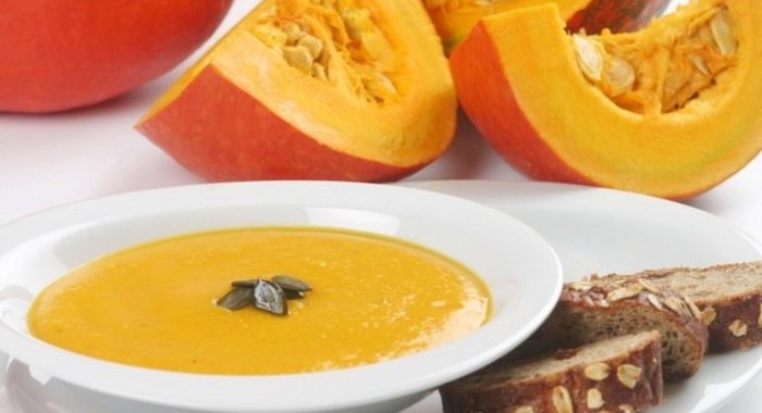 Манная каша с тыквой