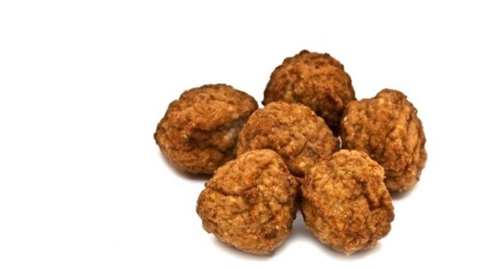 Тефтели паровые мясные с чесноком