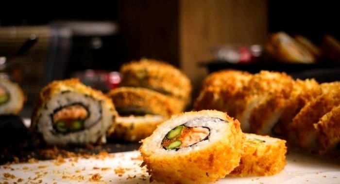 Запеченные суши