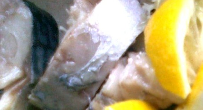 Скумбрия в цитрусовом маринаде