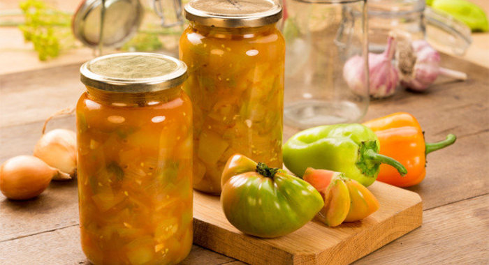 Зеленое лечо