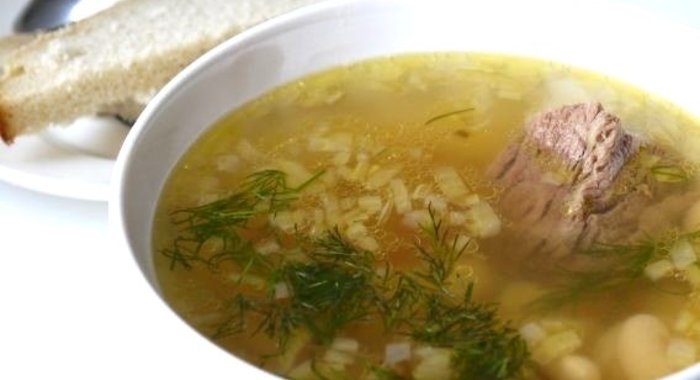 Щи с фасолью