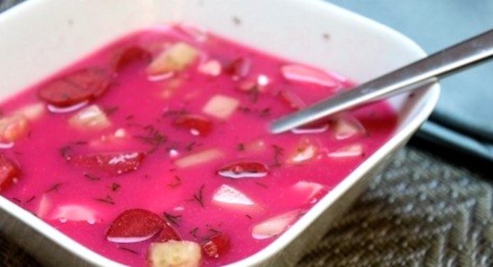 Окрошка на воде