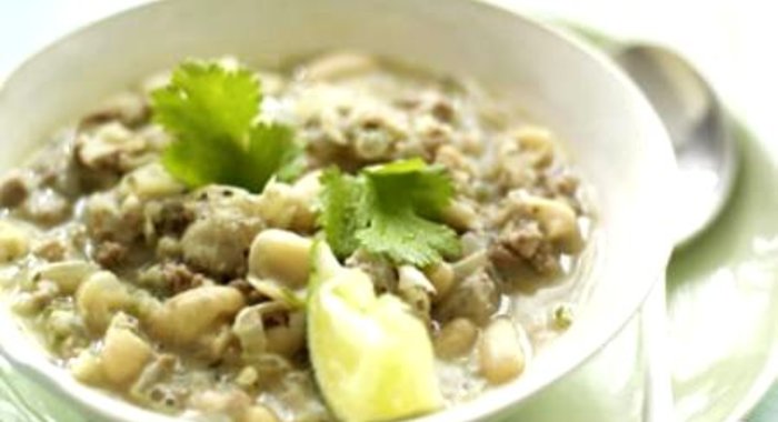 Жаркое с индейкой и фасолью