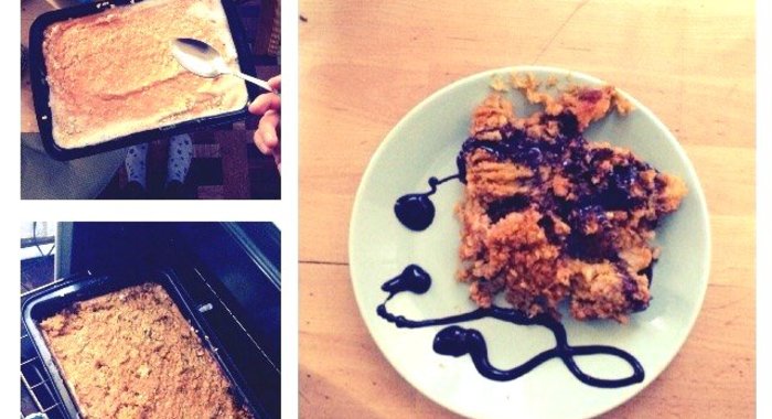 Морковная запеканка из манной каши и творога