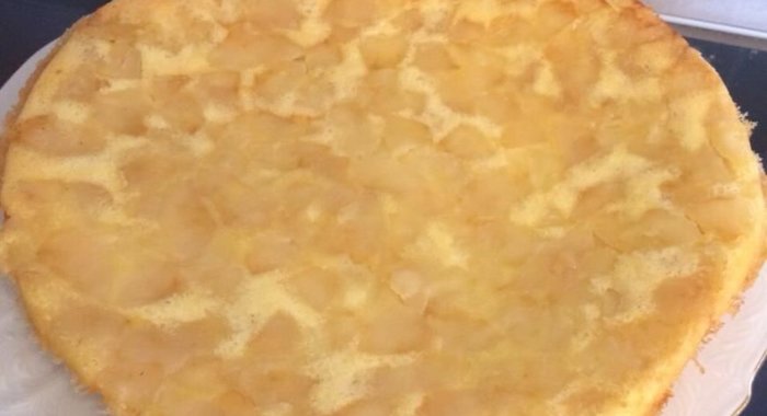 Воздушная шарлотка