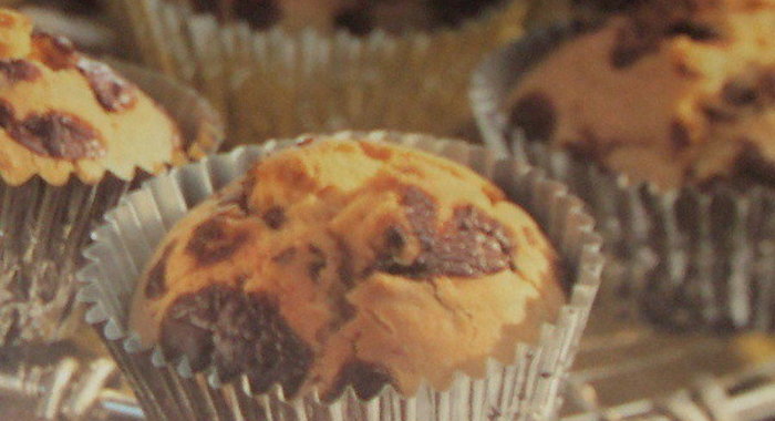 Кексы с шоколадом.