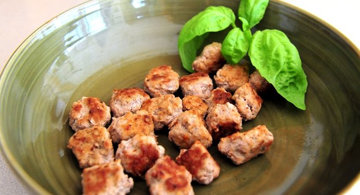 Фрикадельки из фарша индейки