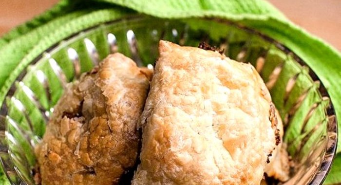 Пирожки с ветчиной