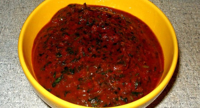 Аджика с томатной пастой