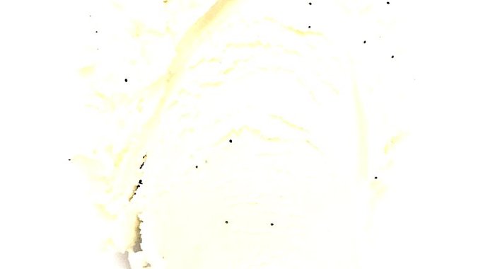 Сливочное мороженое с ванилью, ромашкой и бадьяном