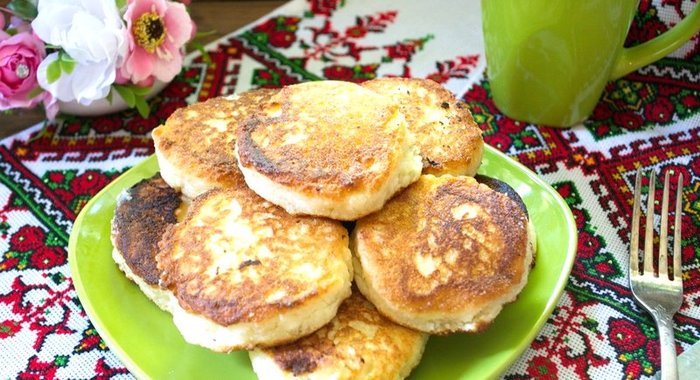 Сырники с манкой