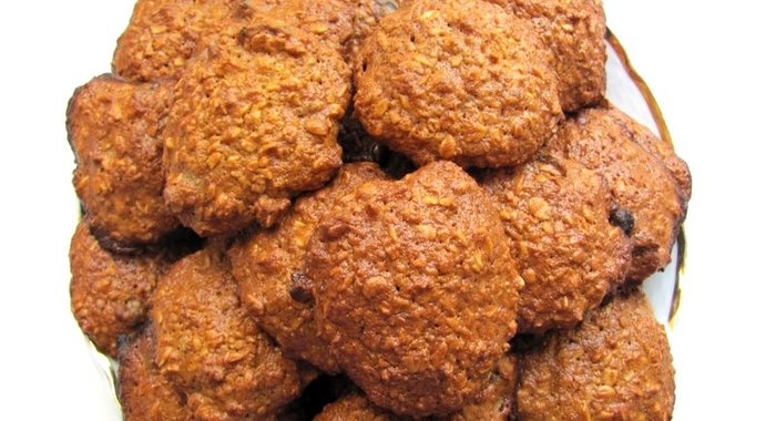 Овсяные печенья на кефире