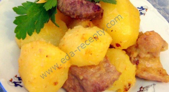 Жаркое с картошкой