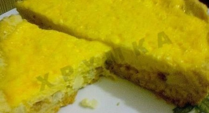 Рыбный пирог в мультиварке из консервированного тунца