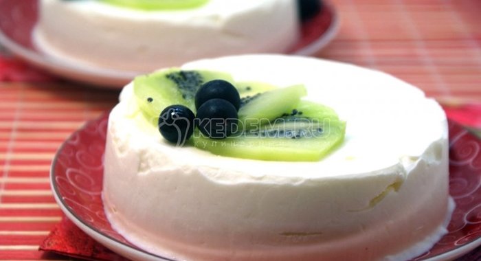 Десерт из мороженого «Для любимой»